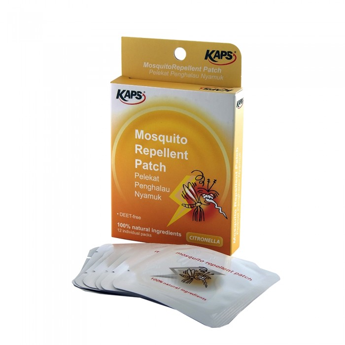 KAPS MOSQUITOPATCH CTRONELLA 12'S (IN REPELLENT SECT REPELLANT)