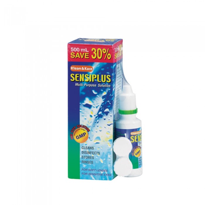 Klean & Kare Sensiplus Multipurpose Solution 500ml+100ml