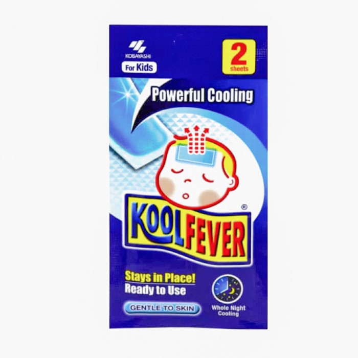 KOOLFEVER Children 2's for Fever, Cool Fever for Kids, Kool Fever with Cooling Effect, 退热贴