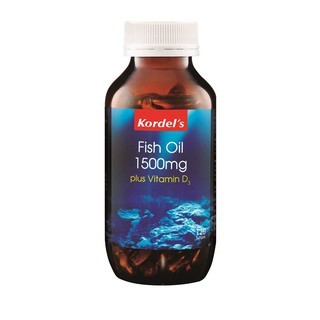 Kordel's Fish Oil 1500mg Plus Vitamin D3 120's