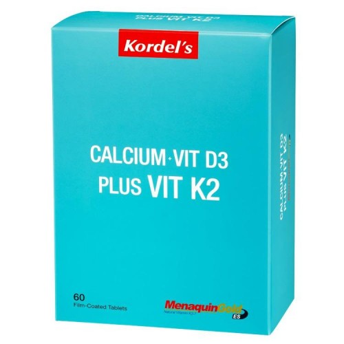 Kordel's Calcium Vit D3 Plus Vit K2 60'S