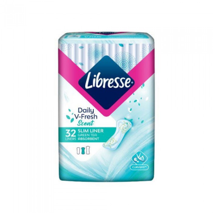 LIBRESSE SLIM UNSCENTED PANTYLINERS 32'S