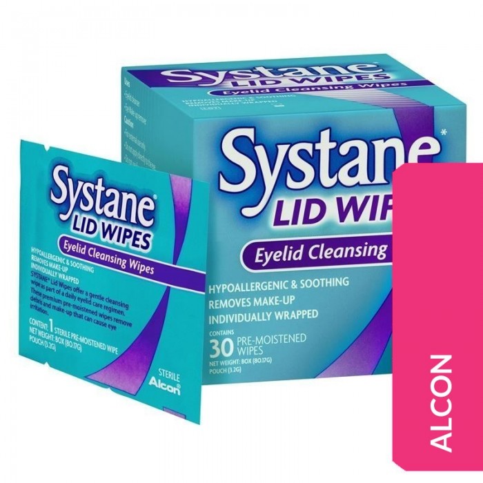 Systane Lid Wipes 30'S