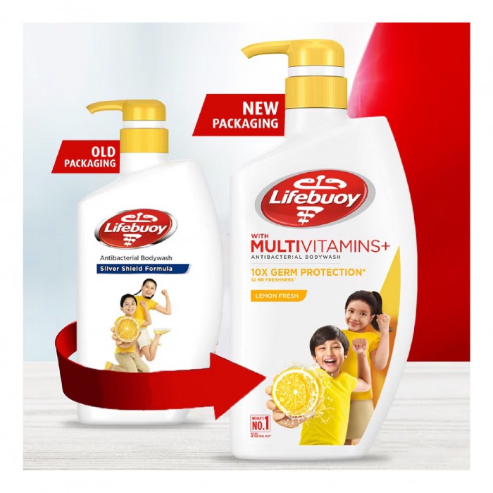 LIFEBUOY Lemon Fresh Body Wash Shower Gel 950ml - Antibacterial Body Wash / Sabun Mandi Sabun Badan Lifebuoy 沐浴露