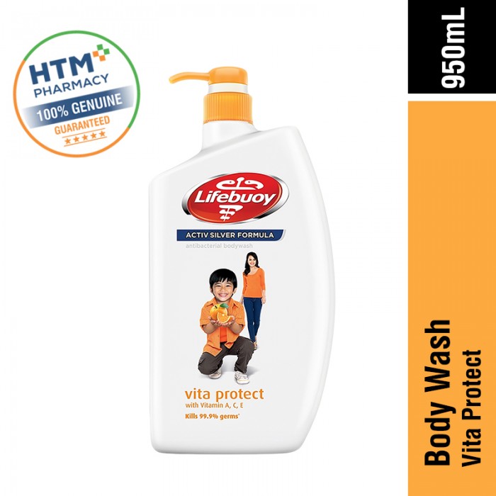 LIFEBUOY BODYWASH VITAPROTECT 950ML(NEW) / 1L (OLD)