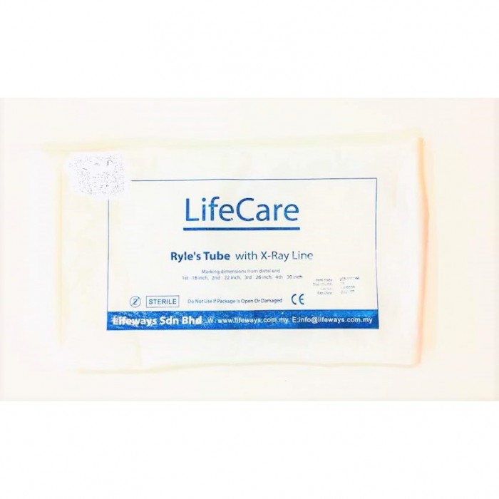 LIFECARE RYLES TUBE SIZE 8