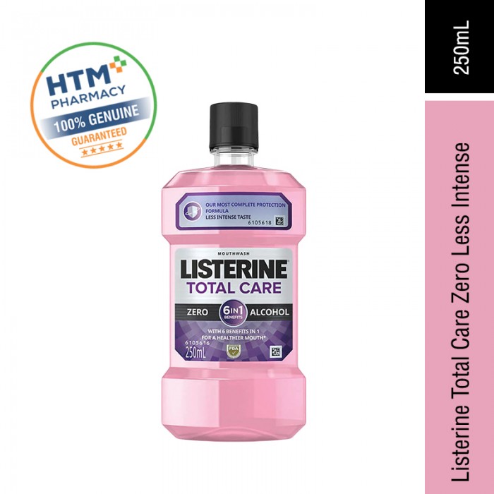 Listerine Total Care Zero Less Intense 250ML