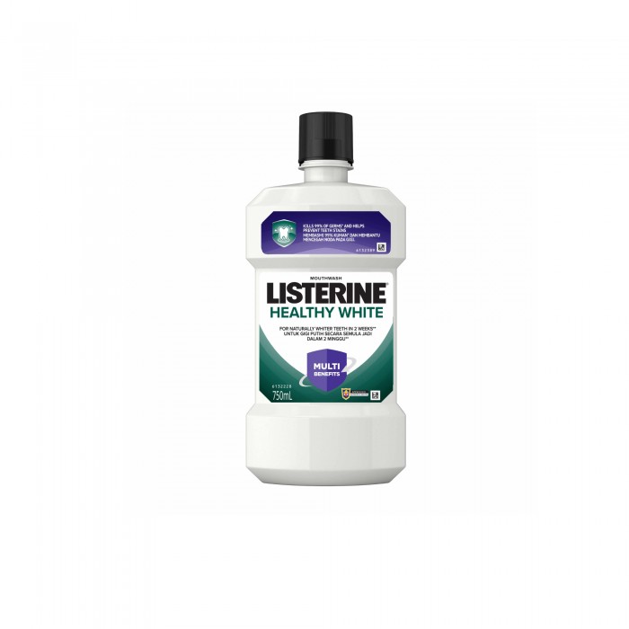 Listerine Healthy White 750ml x 2