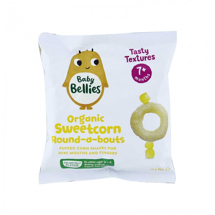 Little Bellies Round-a-bouts 12g - Sweet Corn