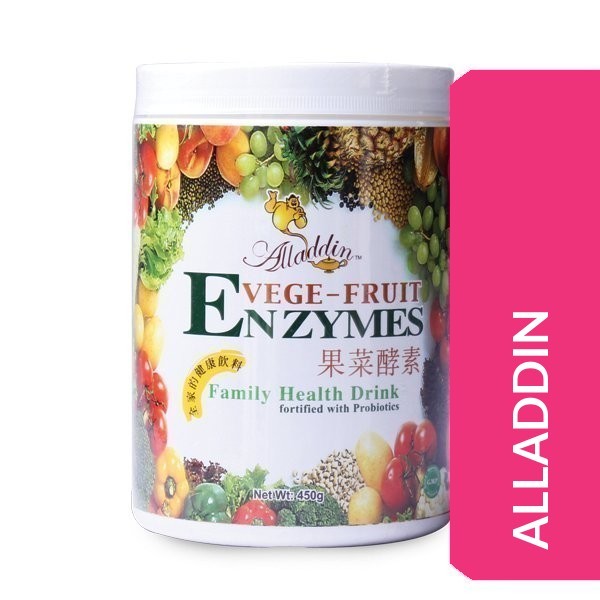 ALLADDIN VEGE-FRUIT ENZYMES 450G