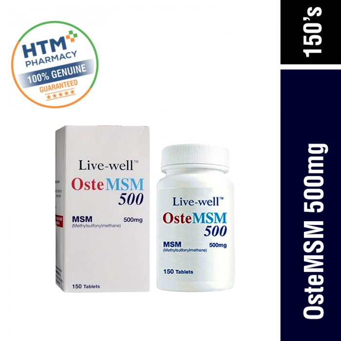 Live-Well Ostemsm 500MG 150'S