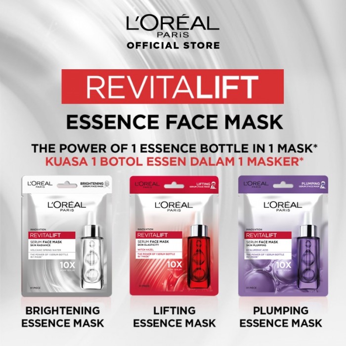 Loreal Revitalift Essence Youthful Mask - Brightening