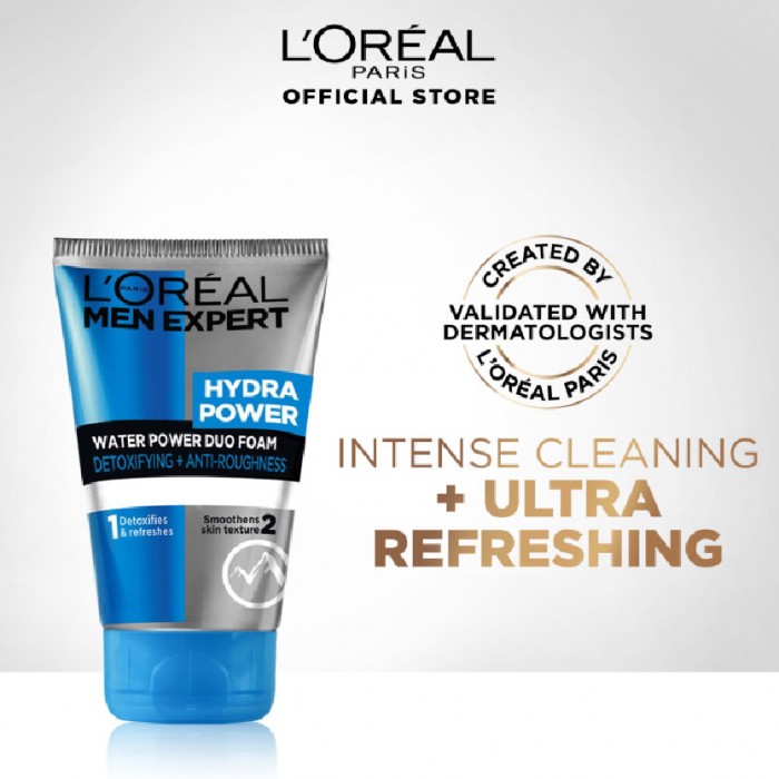 L'oreal Men Expert Hydra Power Water Power Duo Foam 100ML