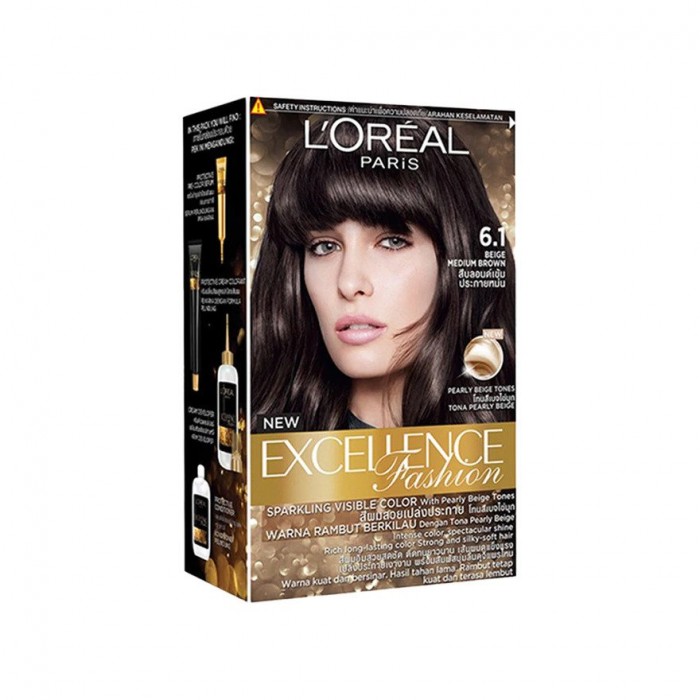 Loreal Paris Excellence Creme Fashion 6.1 - Beige Medium Brown