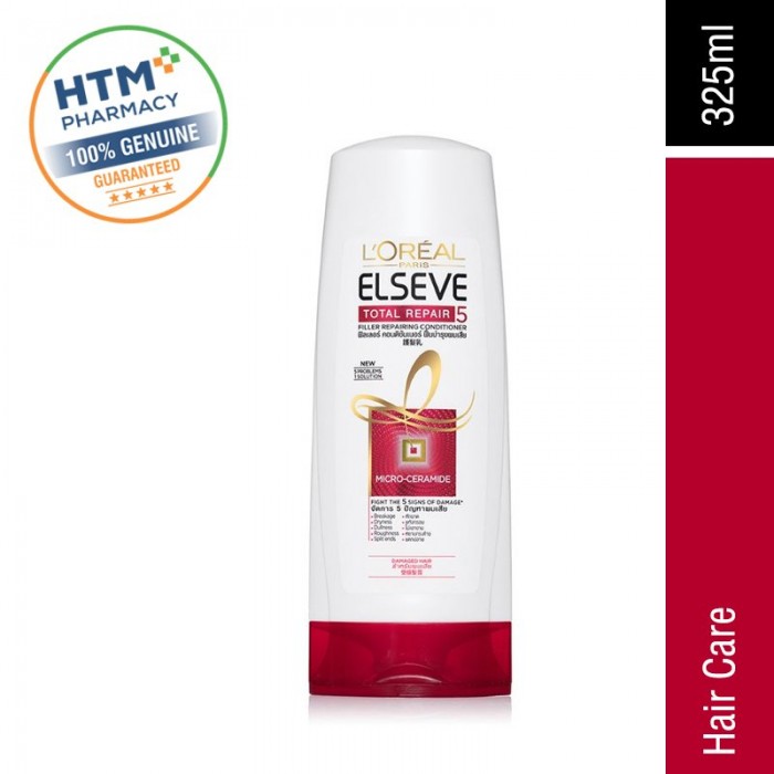 LOREAL ELSEVE CONDITIONER 325ML - TOTAL REPAIR 5