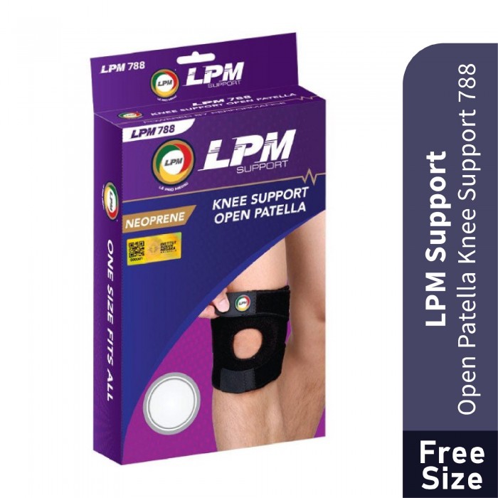 Lpm Open Patella Knee Support 788 - FreeSize