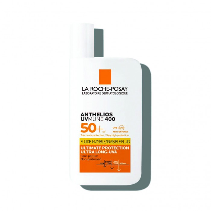 LA ROCHE POSAY Anthelios Invisible Fluid SPF 50+ Sunscreen 50ml - Sensitive / Sun-Allergic Skin Sunscreen SPF 50 防曬霜