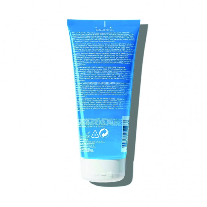 LA ROCHE POSAY Efflaclar Foaming Gel Cleanser Face Wash Pencuci Muka 200ML - Anti Acne / Jerawat 祛痘