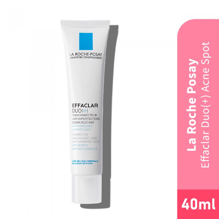 LA ROCHE POSAY Effaclar Duo Acne Spot Treatment 40ml Rawatan Titik Jerawat - Anti Acne / Jerawat 祛痘 去痘印 护肤品