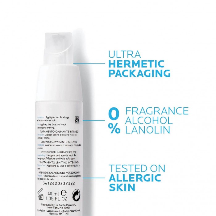 LA ROCHE POSAY Toleriane Ultra Hydrating Moisturizing Cream 40ml - For Sensitive Dry Skin Moisturiser Crema Muka 保湿 补水