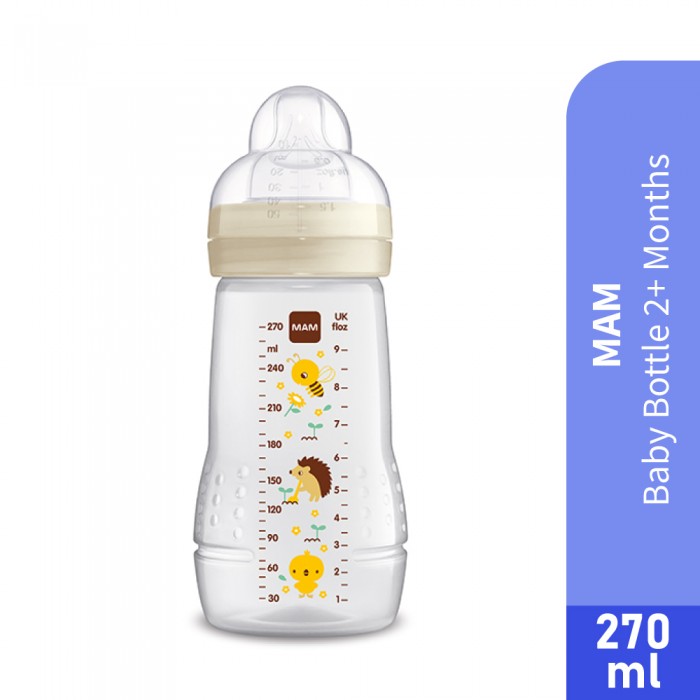 MAM Baby Bottle 2+ Months 270ml-Bottle Feeding , Baby Feeding ,奶瓶