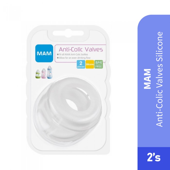 MAM Baby Anti-colic Valves Silicone 2's-Baby Accessories, Bottle Feeding, 嬰兒用品