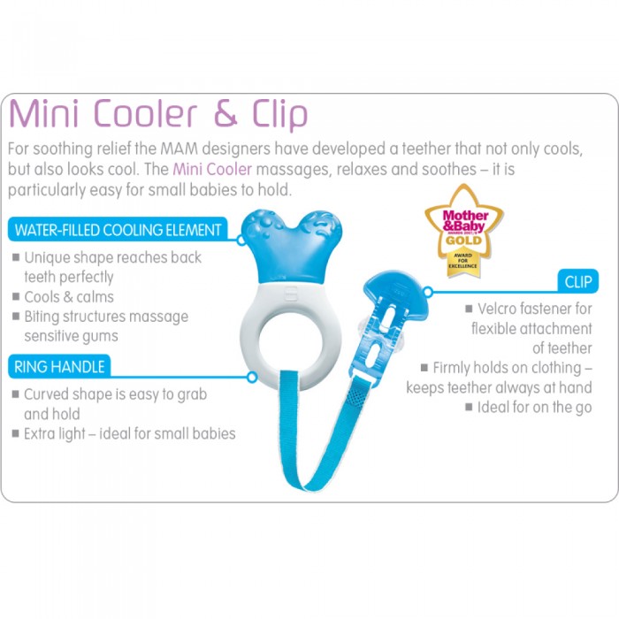 Mam Baby Mini Cooler & Clip 2+ Months (D260)