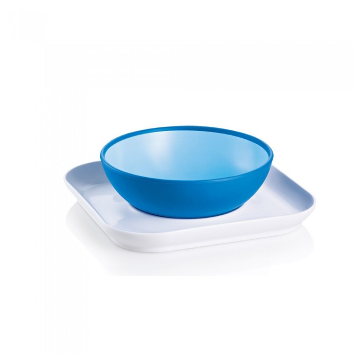 MAM Baby Bowl With Plate-Baby Feeding , Utensil, 餐具