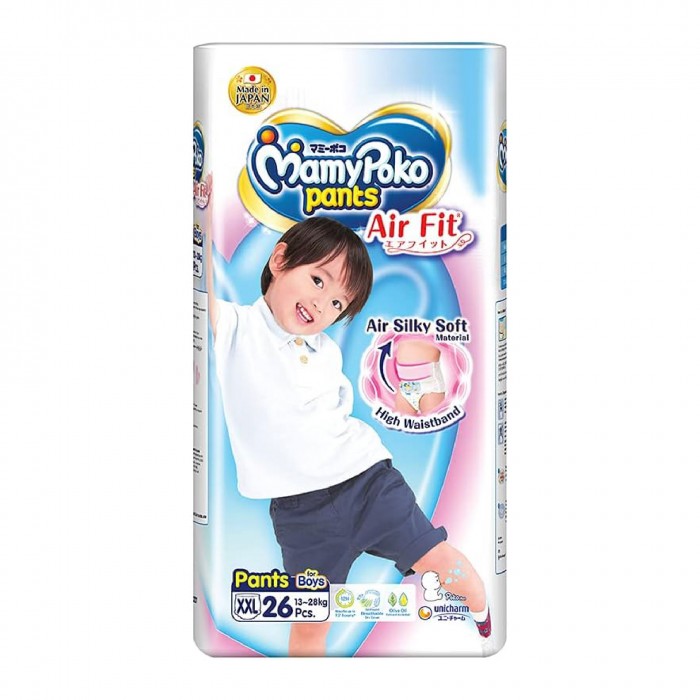 Mamypoko Air Fit Soft Pampers Pants for boys XXL226 / Premium quality Pempes baby made in Japan