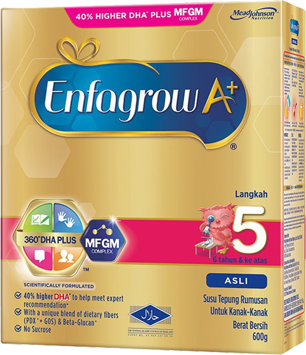 Enfagrow A+ 600G - Step 5 (360 DHA Complex)