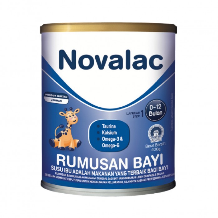 Novalac Step 1 Infant Formula 800G 0-12 Bulan