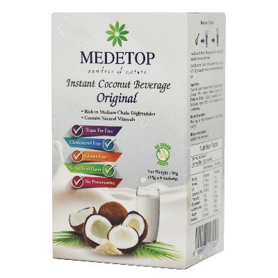 Medetop Instant Coconut Beverage - Original (No sugar)