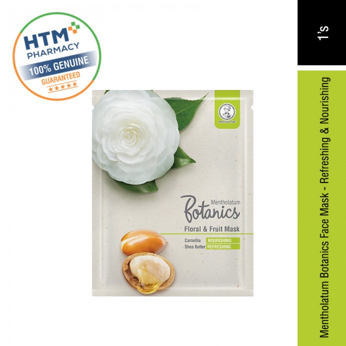 Mentholatum Botanics Face Mask - Refreshing & Nourishing