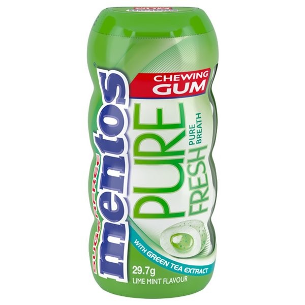 Mentos Pure Fresh 29g - Lime Mint