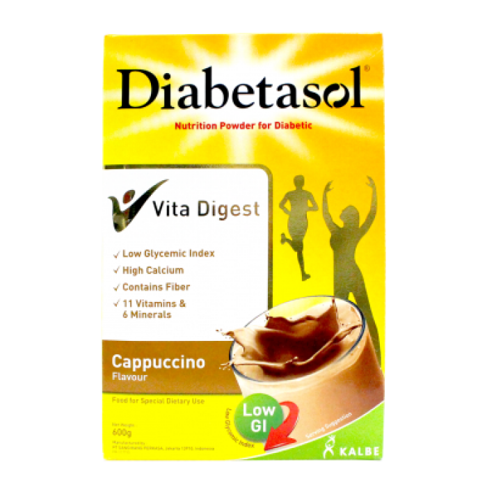 DIABETASOL 600G - CAPPUCINO