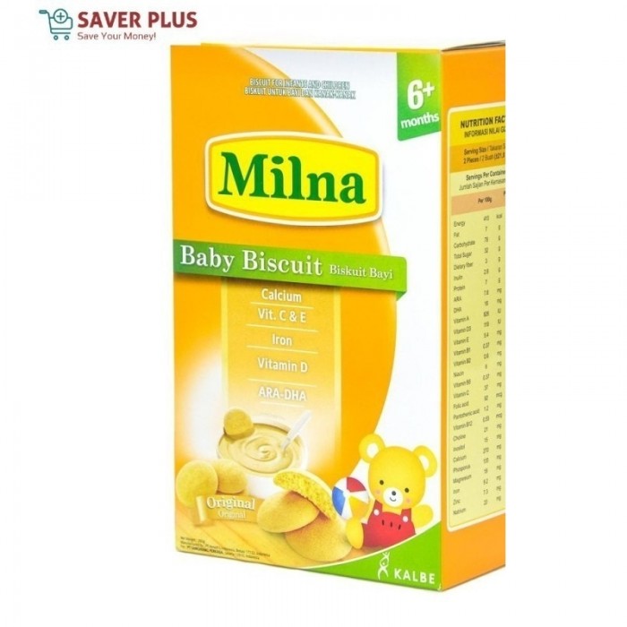 Milna Baby Rusk 260g - Original | Nutritious Baby Biscuits