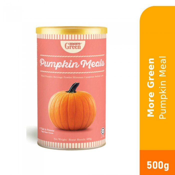 [CLEARANCE] MORE GREEN Pumpkin Meal 500g for Healthy Superfood, Pumpkin Powder (EXP: 4/26)