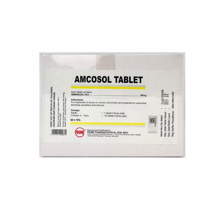 PRIME Amcosol 10's x50- Capsule, Supplement, Health Care