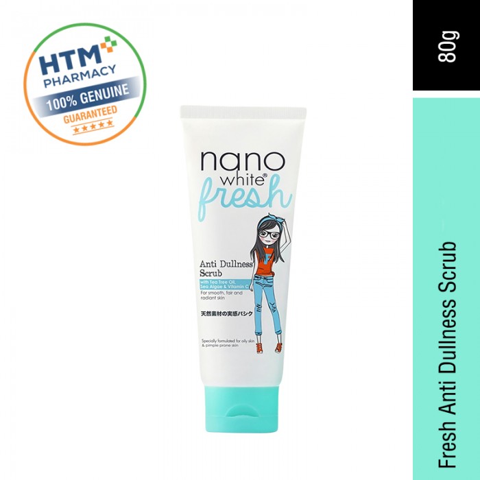 NANOWHITE FRESH ANTI DULLNESS SCRUB 80G