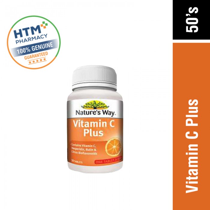 Nature's Way Vitamin C Plus 50's