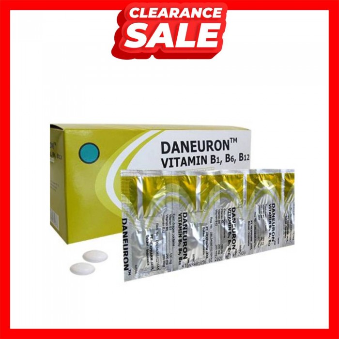 [CLEARANCE] DANEURON FOR NERVE SUPPLEMENT WITH VITAMIN B10'S (EXP: 10/25)