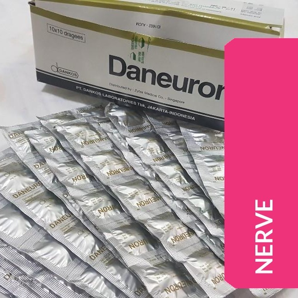 [CLEARANCE] DANEURON FOR NERVE SUPPLEMENT WITH VITAMIN B10'S (EXP: 10/25)