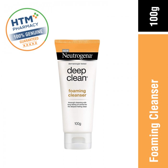 Neutrogena Deep Clean Foaming Cleanser 100G