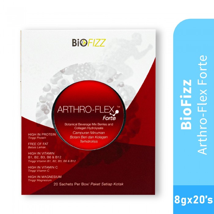 BIOFIZZ Arthro-Flex Forte 8g x 20'S Knee Support Bone and Joint Supplement