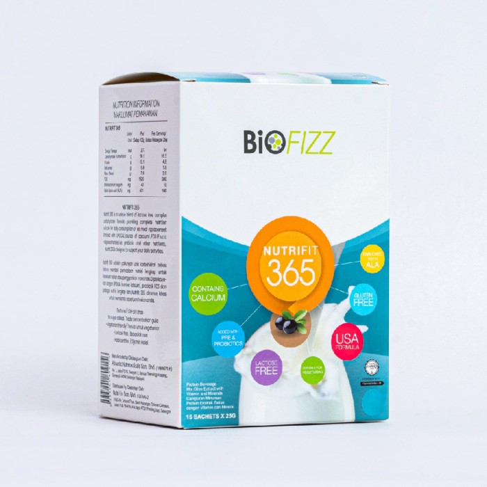 BIOFIZZ Nutrifit 365 15'S x 25g