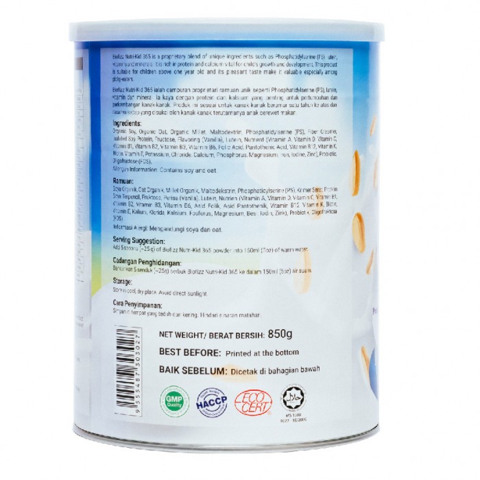 BIOFIZZ Nutri-Kid 365 850g