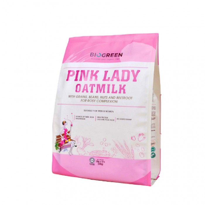 BIOGREEN Pink Lady Oatmilk 30g x 11'S