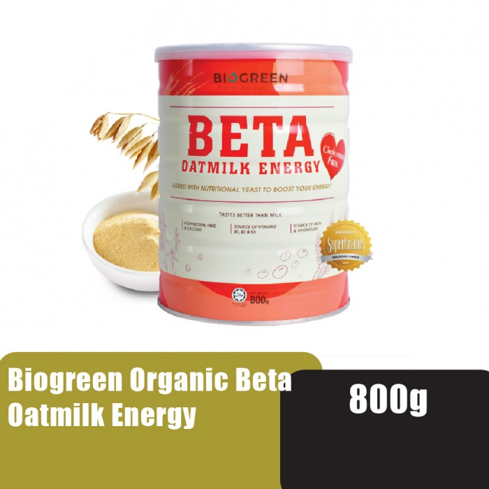 BIOGREEN Beta Oatmilk Energy 800g