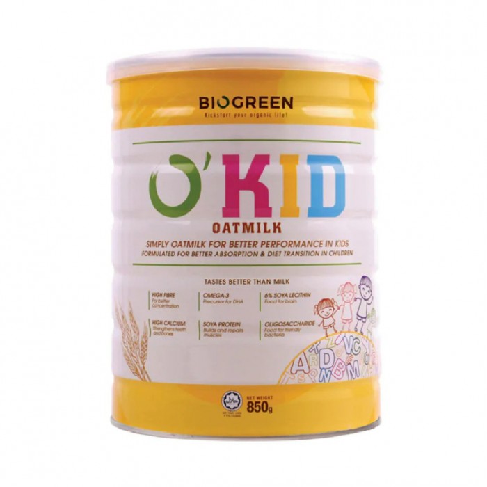 BIOGREEN O'Kid Oatmilk 850g