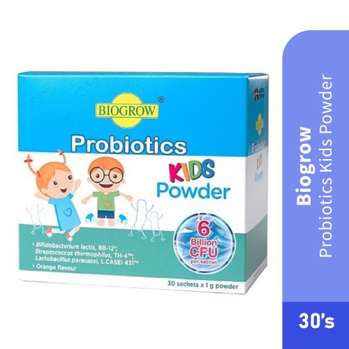 Biogrow Probiotics Kids Powder 30's